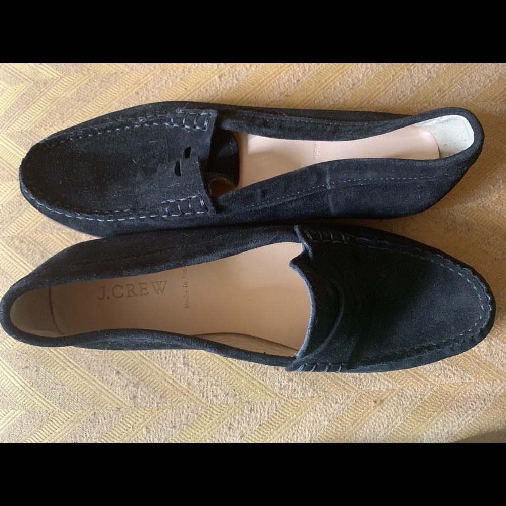 Women’s J.Crew black loafers